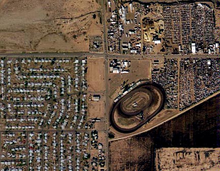 Satellite image of Manzy surrounding area